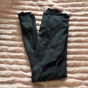 women’s Black & Grey Fabletics Leggings